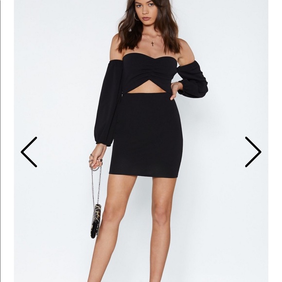NWOT black nasty gal dress - Picture 4 of 4